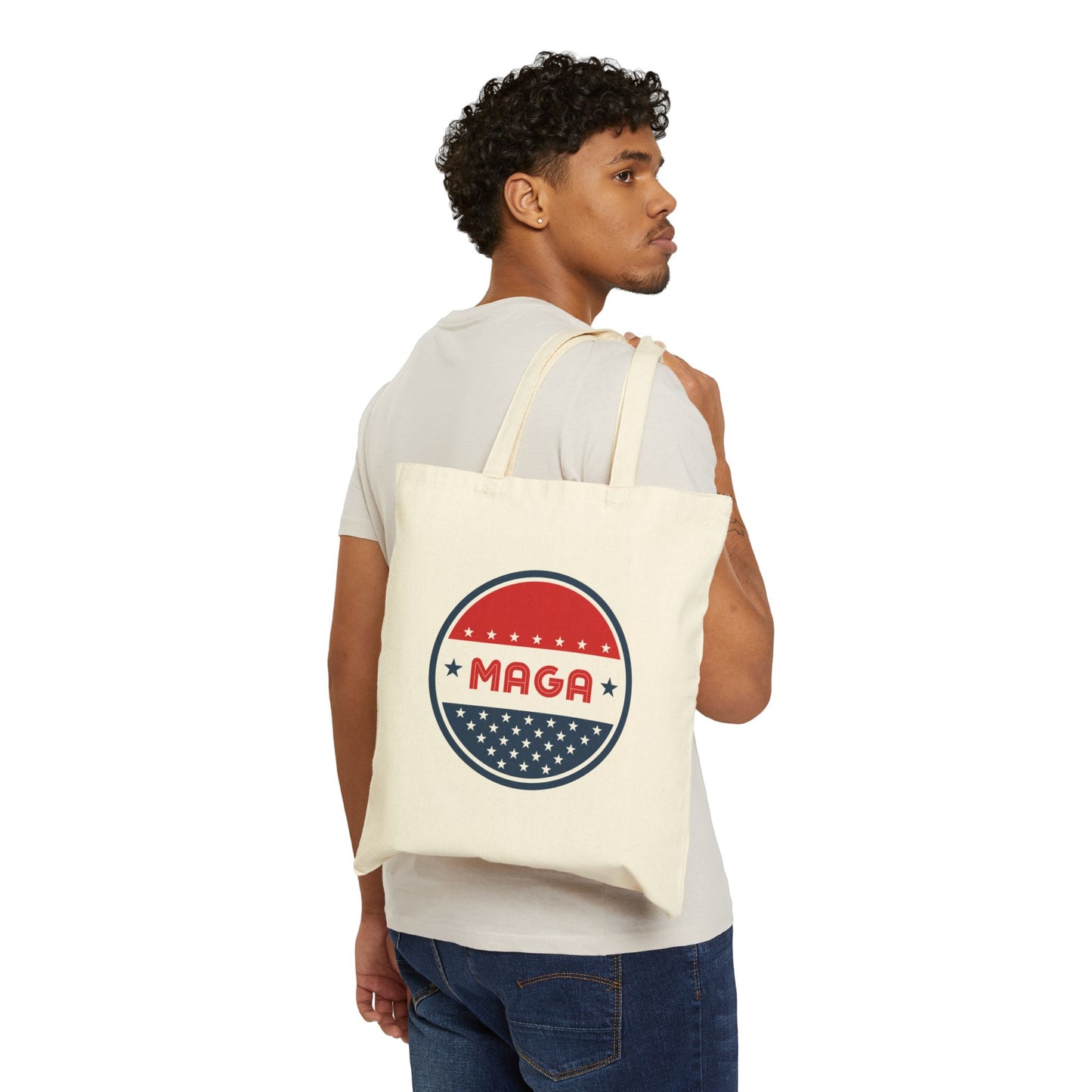 MAGA Cotton Canvas Tote Bag - Eco-Friendly Reusable Grocery Bag